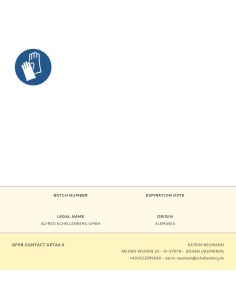 Cinta de persiana beige 14 mm x 6 m 2