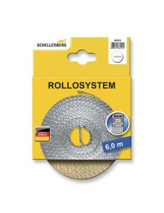 Cinta de persiana beige 23 mm x 6 m