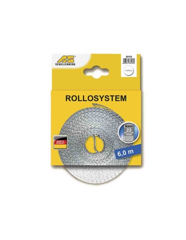 Cinta de persiana blanca 23 mm x 6 m
