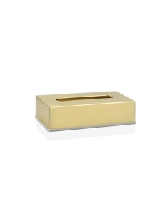 Caja pañuelos, inox, dorado 2