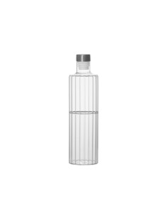 Botella cristal, tapon inox 1 l 2
