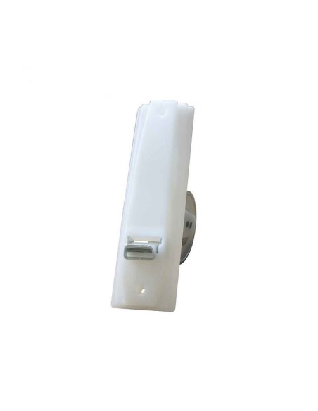 Recogedor con placa blanco sistema maxi 25 x 165 x 140 mm (140 x 155 mm)
