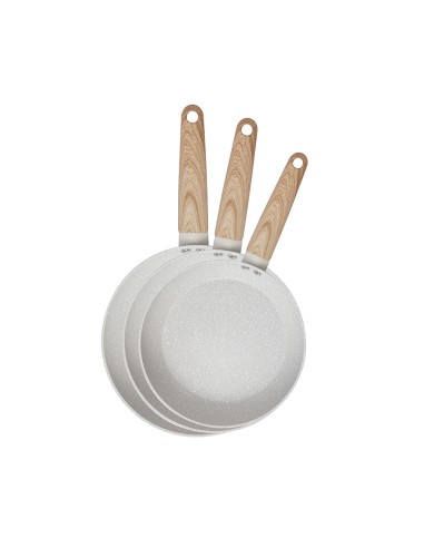 Set 3 sartenes alu forjado ø18 / ø22/ ø26 cm