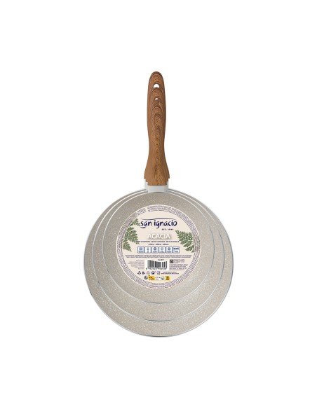 Set 3 sartenes alu prensado ø16 / ø20 / ø24 cm