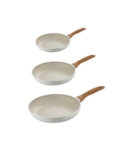 Set 3 sartenes alu prensado ø16 / ø20 / ø24 cm 2