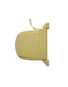 Recogedor exterior abatible giratorio 180° mini de cinta 5 m beige 2