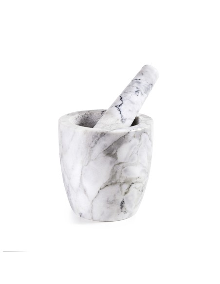 Mortero marmol, 12 cm