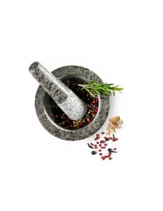 Mortero granito, 12 cm