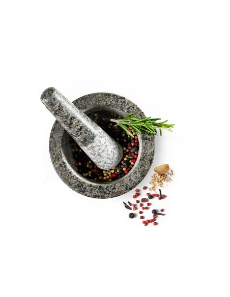 Mortero granito, 12 cm