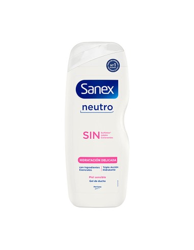 Gel de ducha neutro hidratación delicada 600 ml