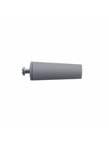 Tope para persiana gris largo 60 mm