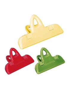 Pinza cierrabolsas presto 7-11 cm, 2+1 piezas