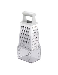 Rallador 4 caras con depósito medidor handy
