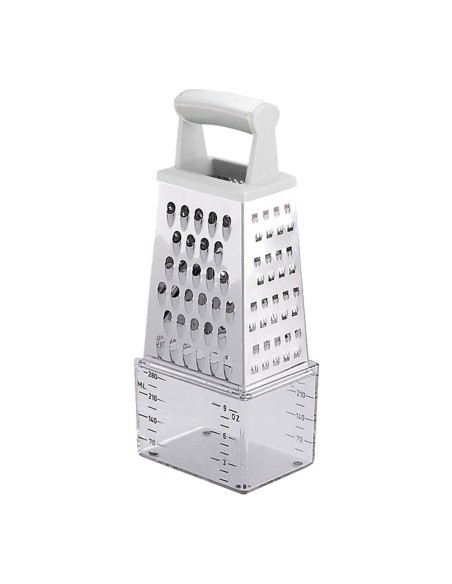 Rallador 4 caras con depósito medidor handy