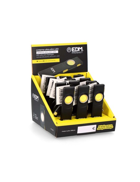 Linterna ultra slim led, medida 25 x 16 x 102 mm