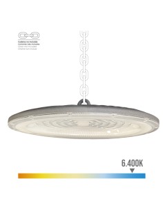 Campana led 200 w 6400 k 20.000 lm ø33 x 4,5 cm