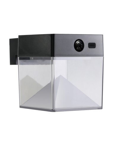 Aplique solar cuadrado 4 w 500 lm,...