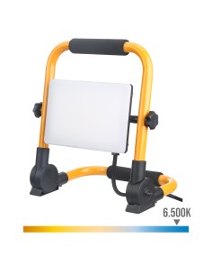 Foco proyector led con pie 50 w 5400 lm 6000 k luz fria 26 x 17,53 x 28,38 cm