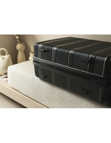 Set de maletas 3 piezas negro, 12", 20" y 24"