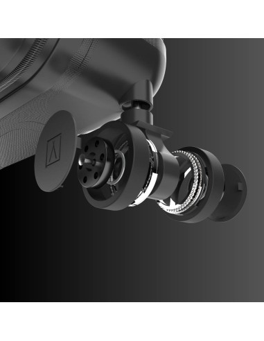 Set de maletas 3 piezas negro, 12", 20" y 24"