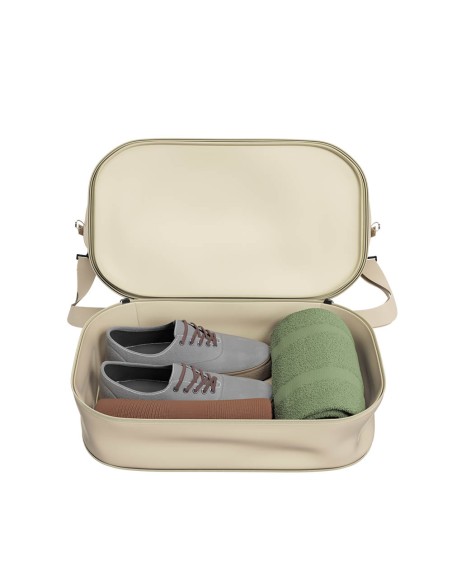 Bolsa de avion beige 25 - 35 l