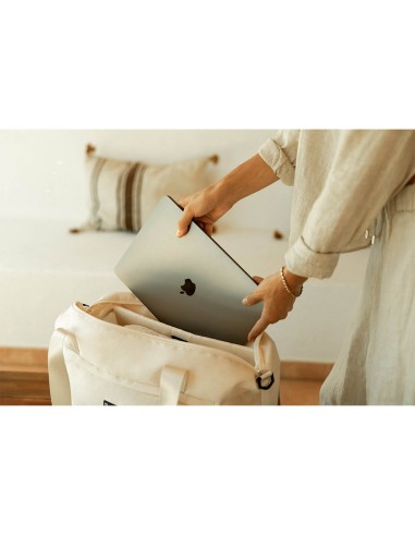 Bolsa de avion beige 25 - 35 l