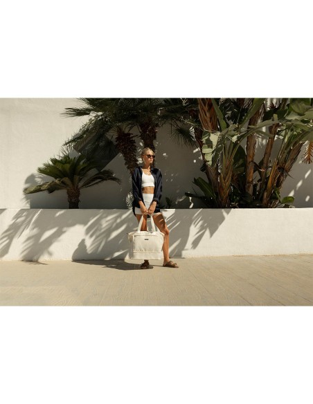 Bolsa de avion beige 25 - 35 l