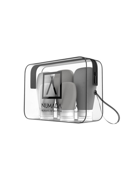 Neceser con botellas 200 x 65 x 135 mm