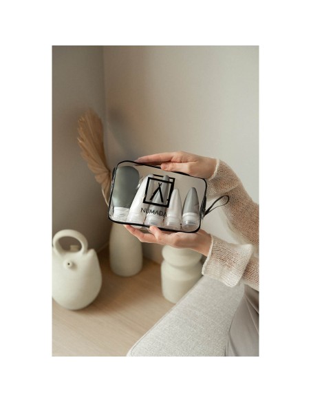 Neceser con botellas 200 x 65 x 135 mm