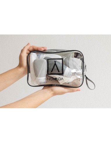 Neceser con botellas 200 x 65 x 135 mm