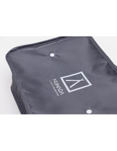 Organizador de maleta gris oscuro. 8 piezas