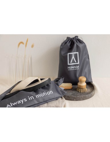 Organizador de maleta gris oscuro. 8 piezas