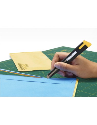 Cúter 180 black con bloqueo automático, mango...