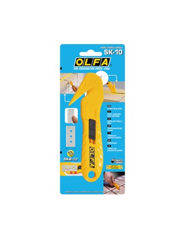 Cúter sk-10 de seguridad con cuchilla oculta...