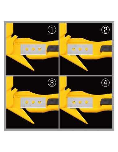 Cúter sk-10 de seguridad con cuchilla oculta...