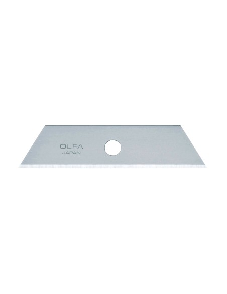 Juego de 5 cuchillas skb-2/5b trapezoidales plateadas 17,5 mm
