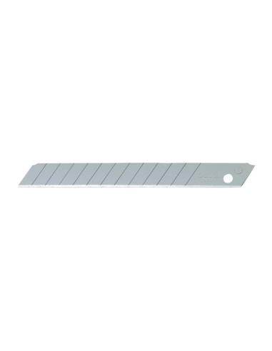 Juego de 10 cuchillas ab-10 troceables plateadas 9 mm