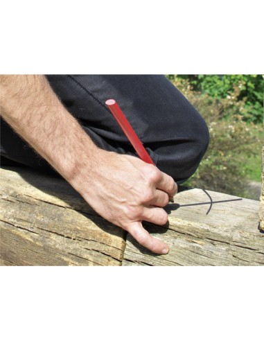 Lápiz de carpintero perfil ovalado