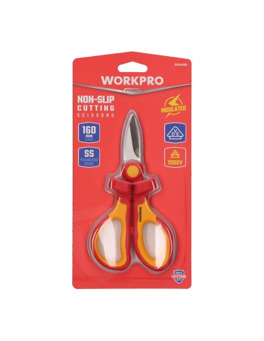 Tijeras de electricista aisladas 160 mm