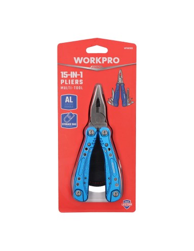 Multiherramienta azul 15 en 1