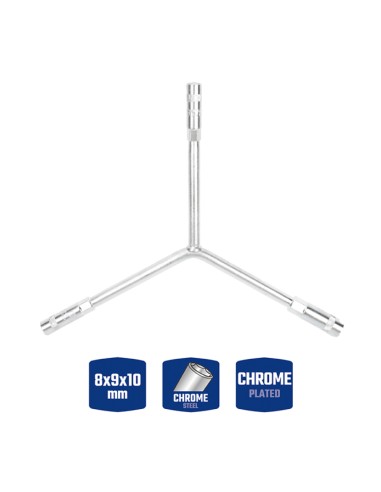 Llave tubo y, 12 x 14 x 17 mm