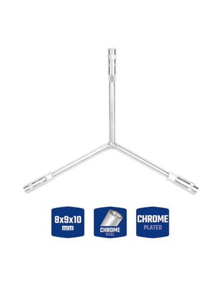 Llave tubo y, 12 x 14 x 17 mm