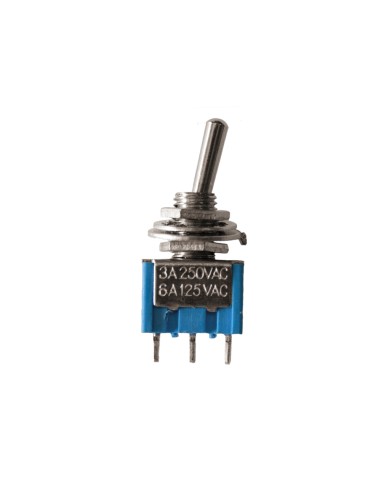 Conmutador unipolar on/on 3a 250v