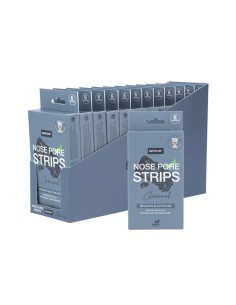 Tiras limpia poros carbón, 6 unidades