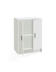 Armario multiusos 2 puertas blanco 2
