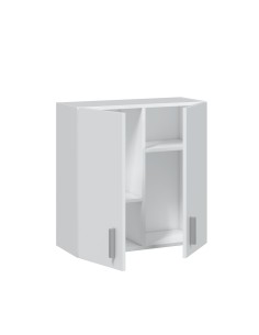 Armario multiusos para colgar 2 puertas blanco 2