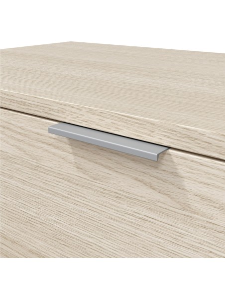 Zapatero 3 puertas abatibles roble