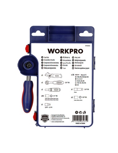 Vasos con carraca, mango y llave ajustable,...