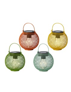 Farolillo de hierro solar. colores surtidos 2