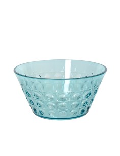 Cuenco azul redondo diseño de bolas ø 15 cm